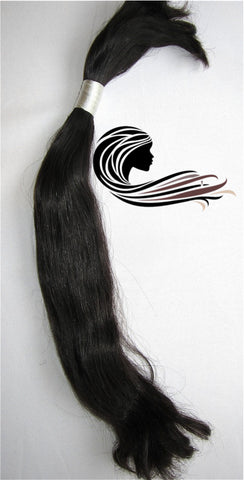 Bulk Hair (unwefted) - BVH Virgin Cambodian Wavy/Straight  Collection