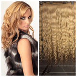 BVH Single Donor Indian Blonde Wavy/Curly Collection